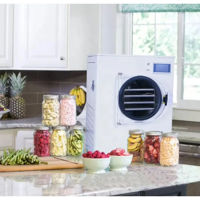 Mini Vegetable Fruit Candy Freeze Dryer Home Vacuum Food Freeze Dryer Drying Machine Lyophilizer