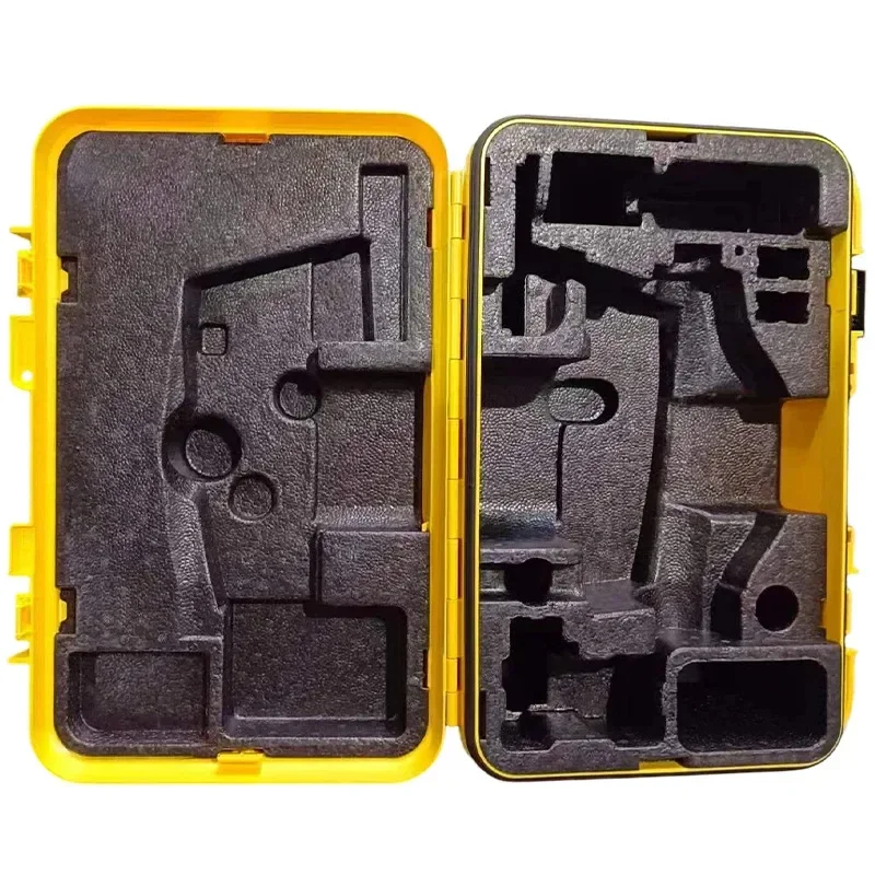 New Leveling Instrument Case Plastic Level Storage Box for Tri mble DiNi03 Surveying Equipment Case Yellow