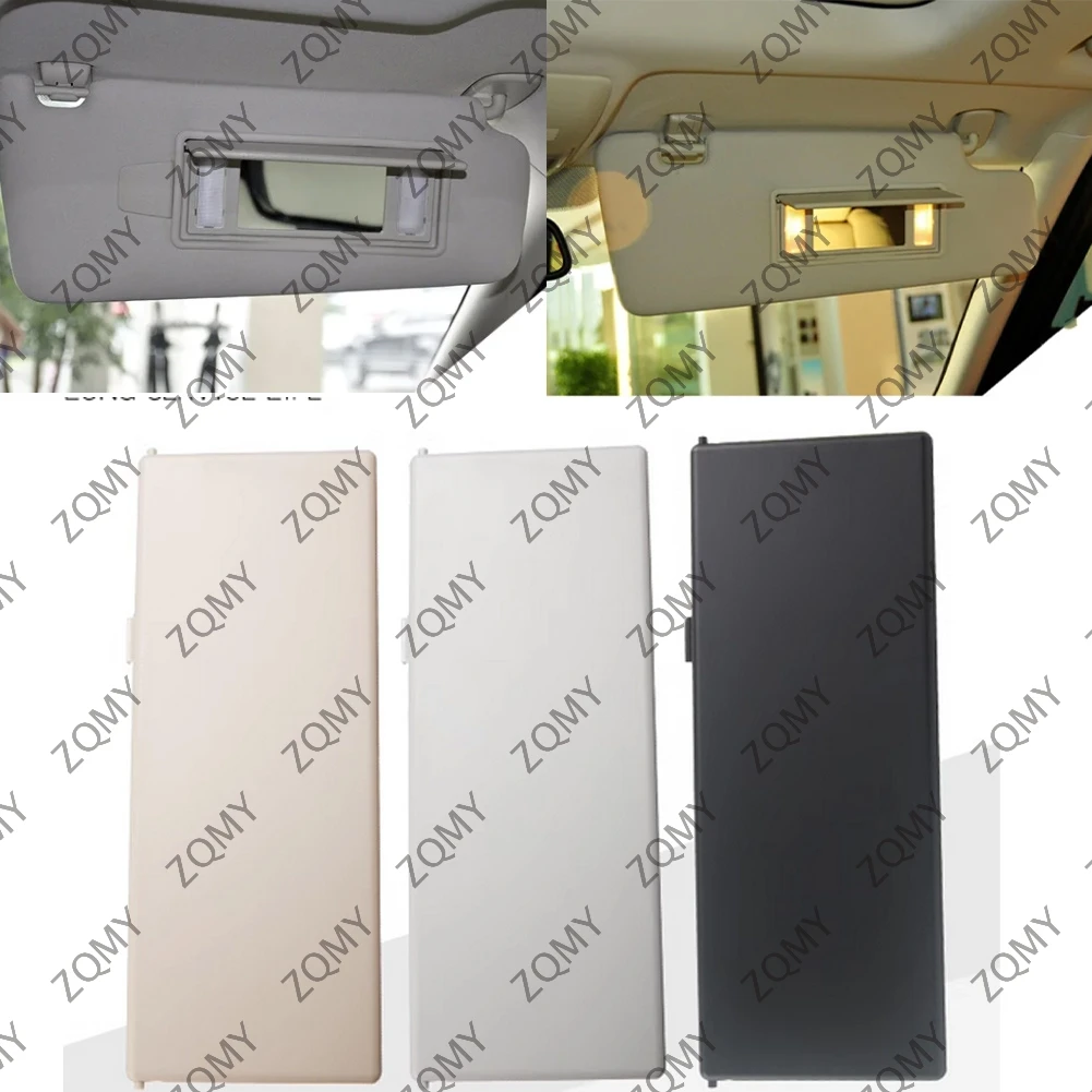 Car Sunvisor Vanity Mirror Cover LR063682 For Land Rover Range Rover Sport Evoque Discovery 4 LR4