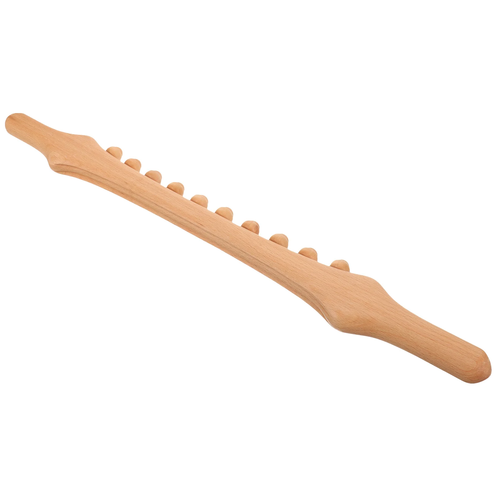 

Wooden Massage Stick Smooth Portable For Foot Hand Back Acupressure Relief Tool Wood Massager For Home Use