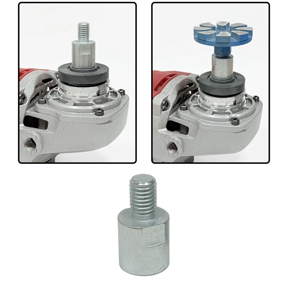 Adaptor Gerinda Sudut Konektor Gerinda Sudut Berlaku untuk M10x1.5 Tersedia untuk Proyek DIY Penggiling Sudut 125Mm