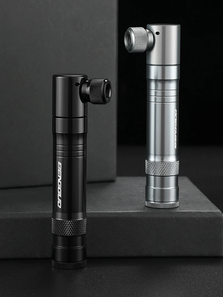 AliExpress Mini Hand Pump with Tubeless Tire Repair Kit Schrader & Presta Valve CO2 Bike Tire Inflator Aluminum Alloy Bicycle Accessories