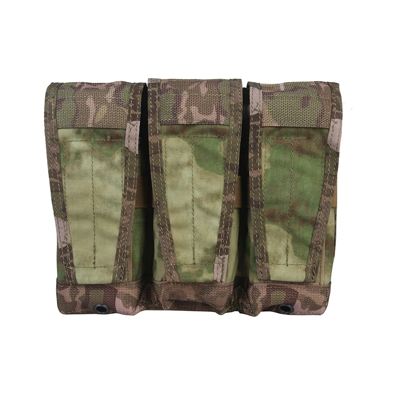 Emersongear Tactical Flap Triple Magazine Pouch Mag Storage scopo Bag Molle per caccia Vest Plate Carrier Airsoft Military