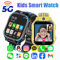 2025New For Xiaomi Kids 5G Smart Watch SOS GPS Location Sim Card Call Camera Child Smartwatch 1.83Inch WIFI Children’s Day Gift