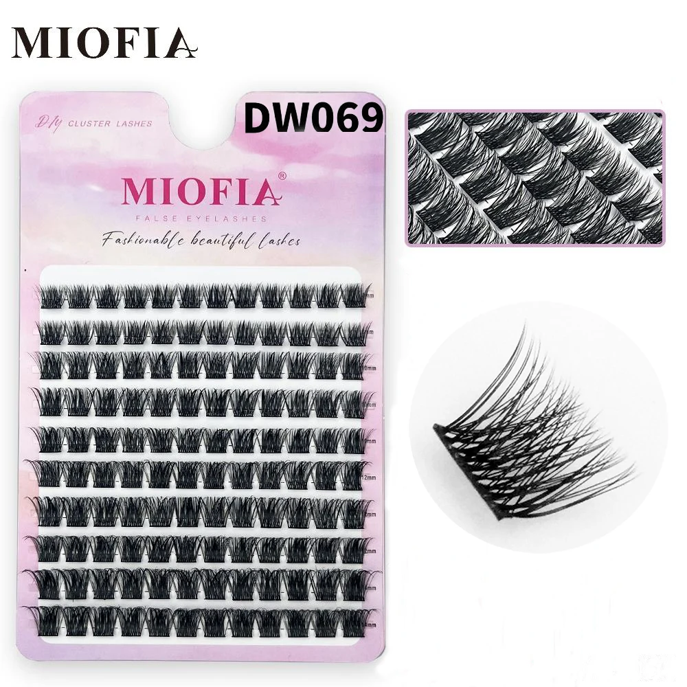 Cluster Lashes Extension 120 Clusters/1Box Individual Eyelash D Curl 8-14mm Mix Natural Eyelashes makeup Tools Lashes wholesale