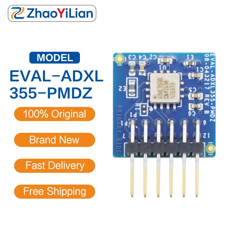 For EVAL-ADXL355-PMDZ ADI 3 Axis MEMS Accelerometer PMOD Evaluation Board Low Noise 20 Bit IMU Sensor