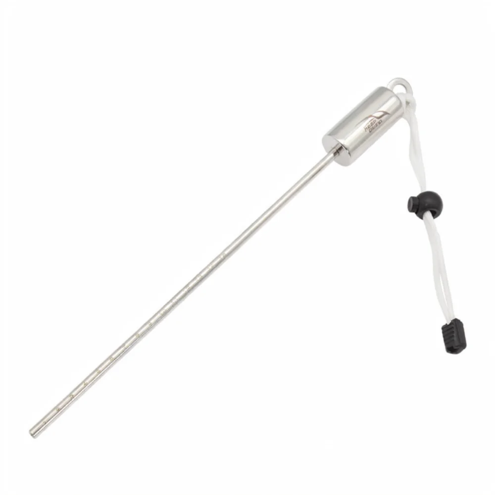 For Keep Diving Stainless Steel Tank Banger Pointer Stick Underwater Signal Tool With Measuring Scale And Hand Lanyard