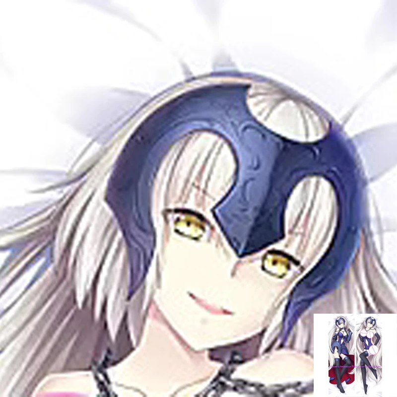

Anime Pillow Cover Dakimakura Jeanne Arc 2 Side Printed Hugging Body Pillowcase Cushion Cover Bedding Decor