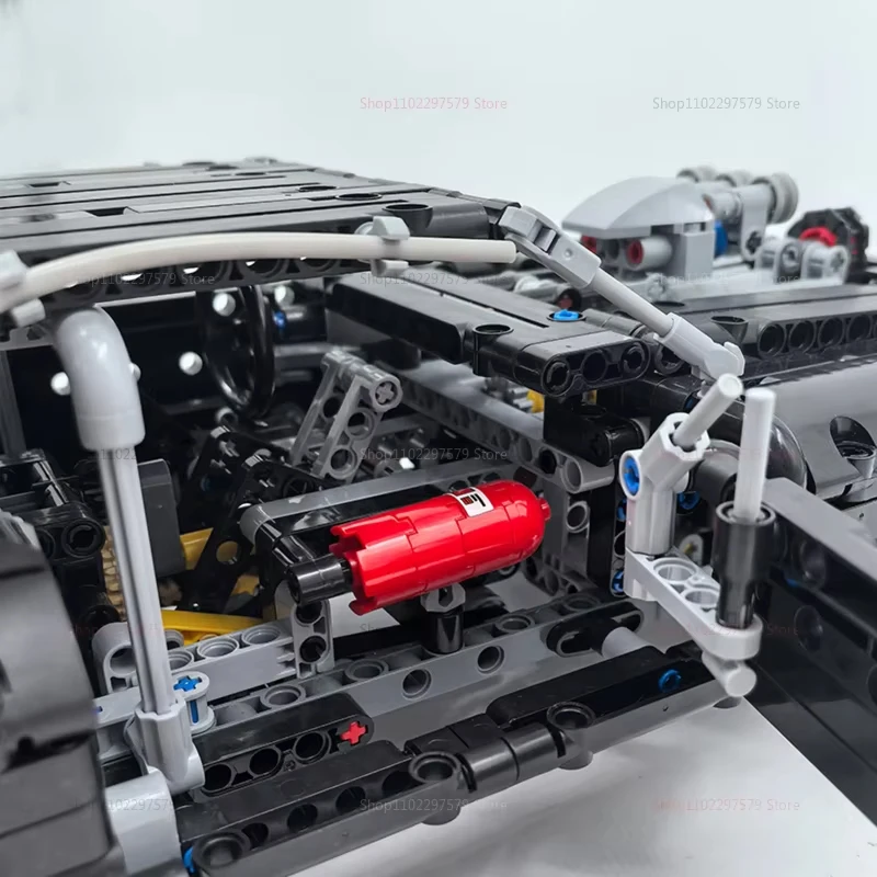 1077 قطعة نموذج سيارة رياضية للسباق الفني اللبنات المدينة الميكانيكية سرعة السيارة الخارقة الطوب لغز الكبار اللعب الهدايا