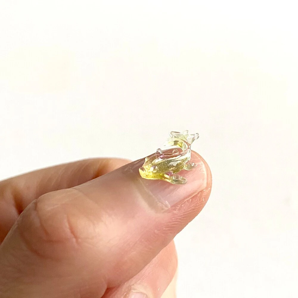 10/20pcs Mini Goldfish Pastel Pearl Translucent Miniatures, Kawaii Flatback Charms, DIY Craft Decoration, Random Mix Colors