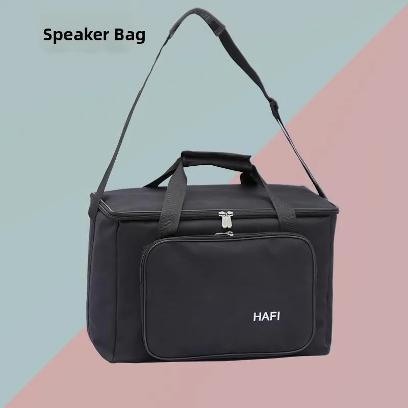 huafei-instrument-bag-speaker-bag-outdoor-storage-bag-single-shoulder-diagonal-bag-cotton-thickened-special-user-storage-bag