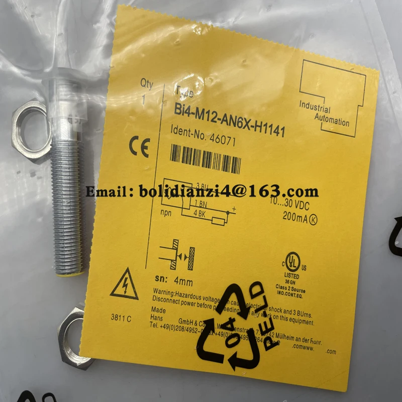 

Original sensor BI4-M12-AP6X-H1141 BI4-M12-AN6X-H1141 BI4-M12-RP6X-H1141 In stock