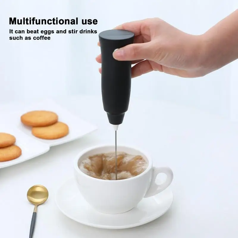 Handheld Milk Frother Egg Beater Whisk Coffee Mixer Double Heads Milk Frothers Baking Stirrer Kitchen Gadgets