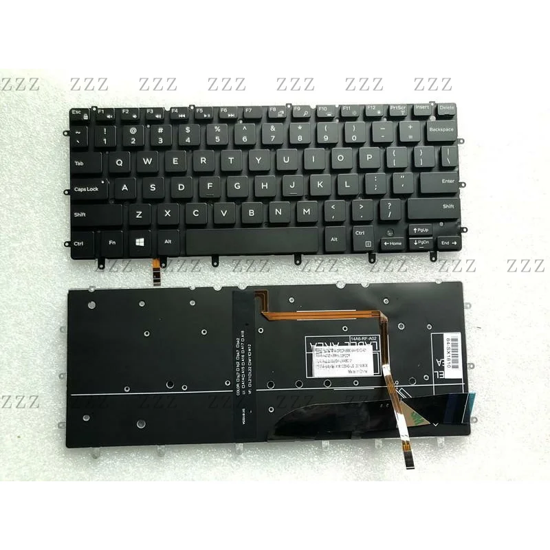 ZZ New Keyboard for Dell Inspiron 13 7000 13-7347 13-7348 13 7352 7349 US 0DKDXH