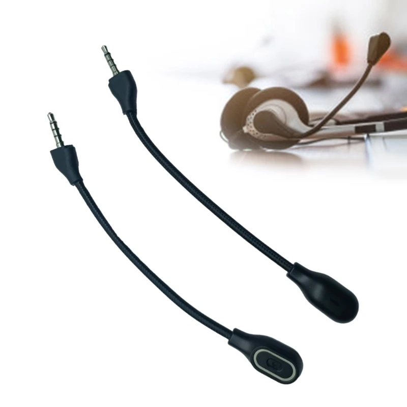 Micrófonos Micrófonos repuesto para auriculares AW920h, micrófonos desmontables Boom