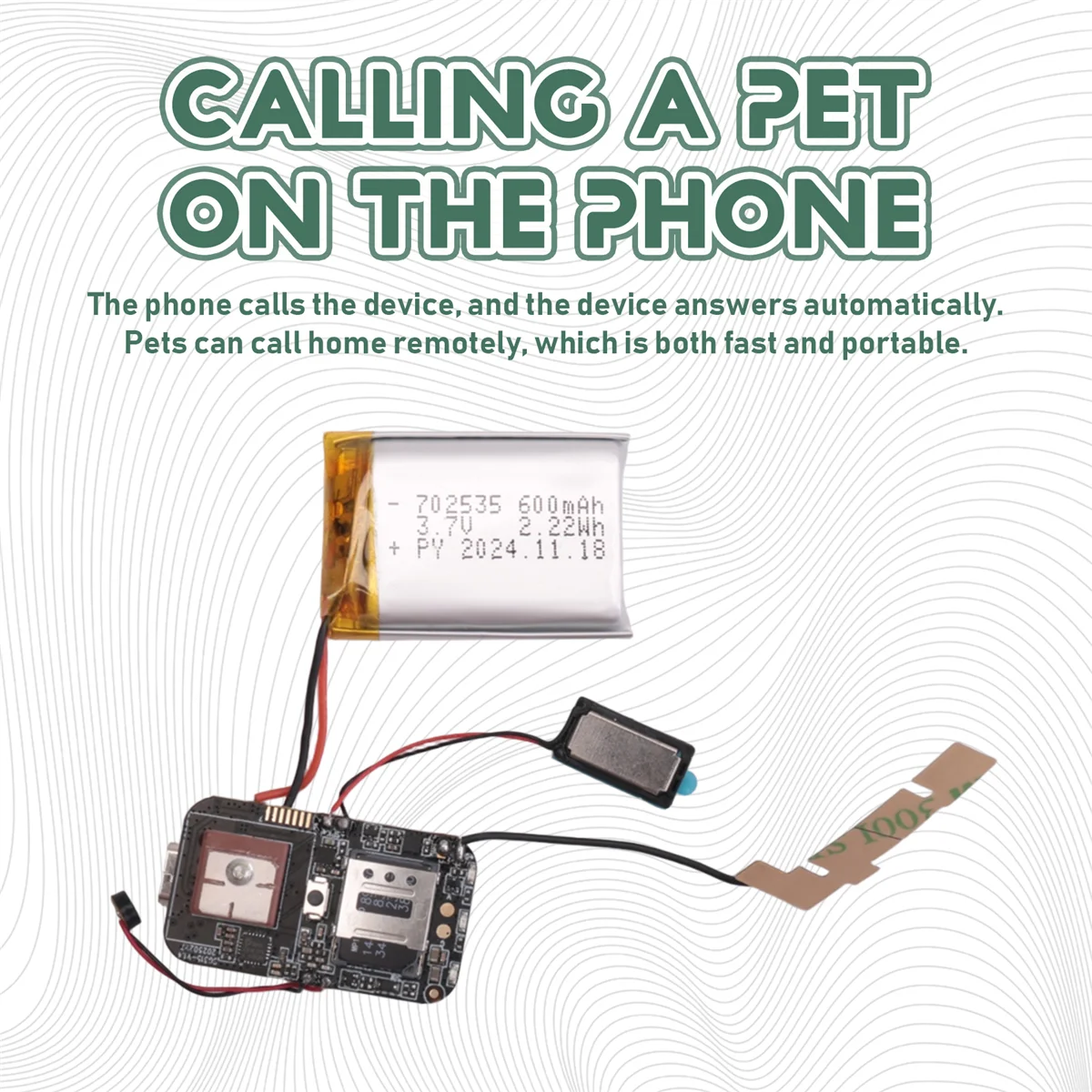 Mini rastreador GPS 4G SOS, localizador de seguimiento de voz con llamadas en tiempo Real para ordenador portátil, dispositivo de seguimiento en tiempo Real para personas mayores