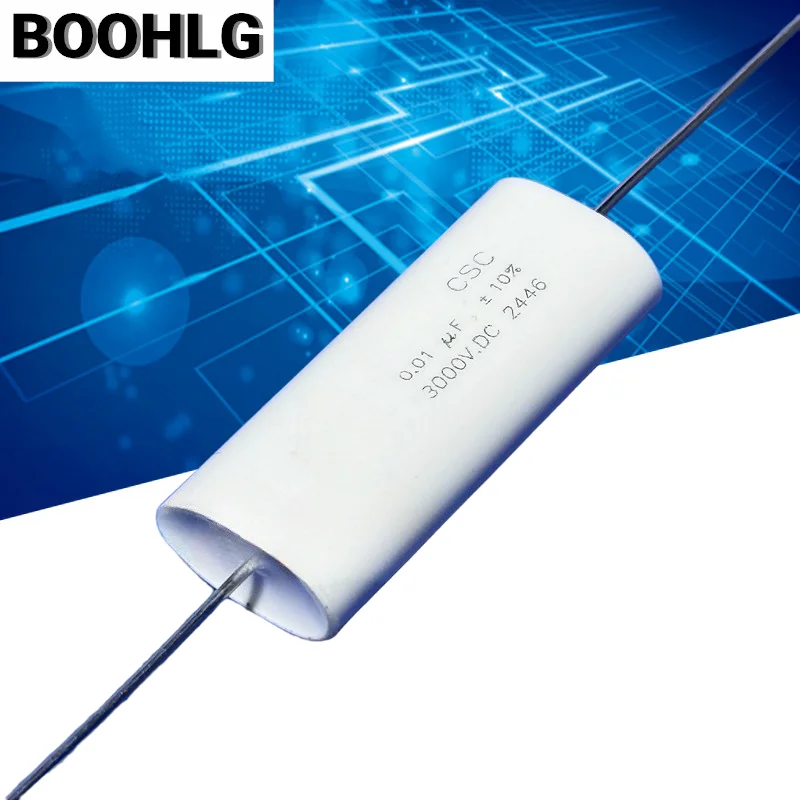 

1 шт. 0,01 мкФ 3000 В постоянного тока 750 В переменного тока 10NF 3KV 103 0,01MFD индуктивный пленочный конденсатор высокого напряжения