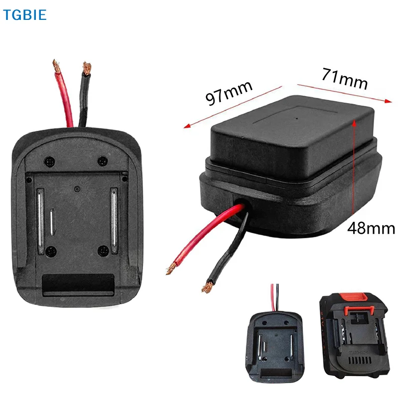 [TL]For MT 18V/21V Li-ion Battery Adapter DIY Battery Cable Connector Output Adapter BL1830 BL1840 BL1850