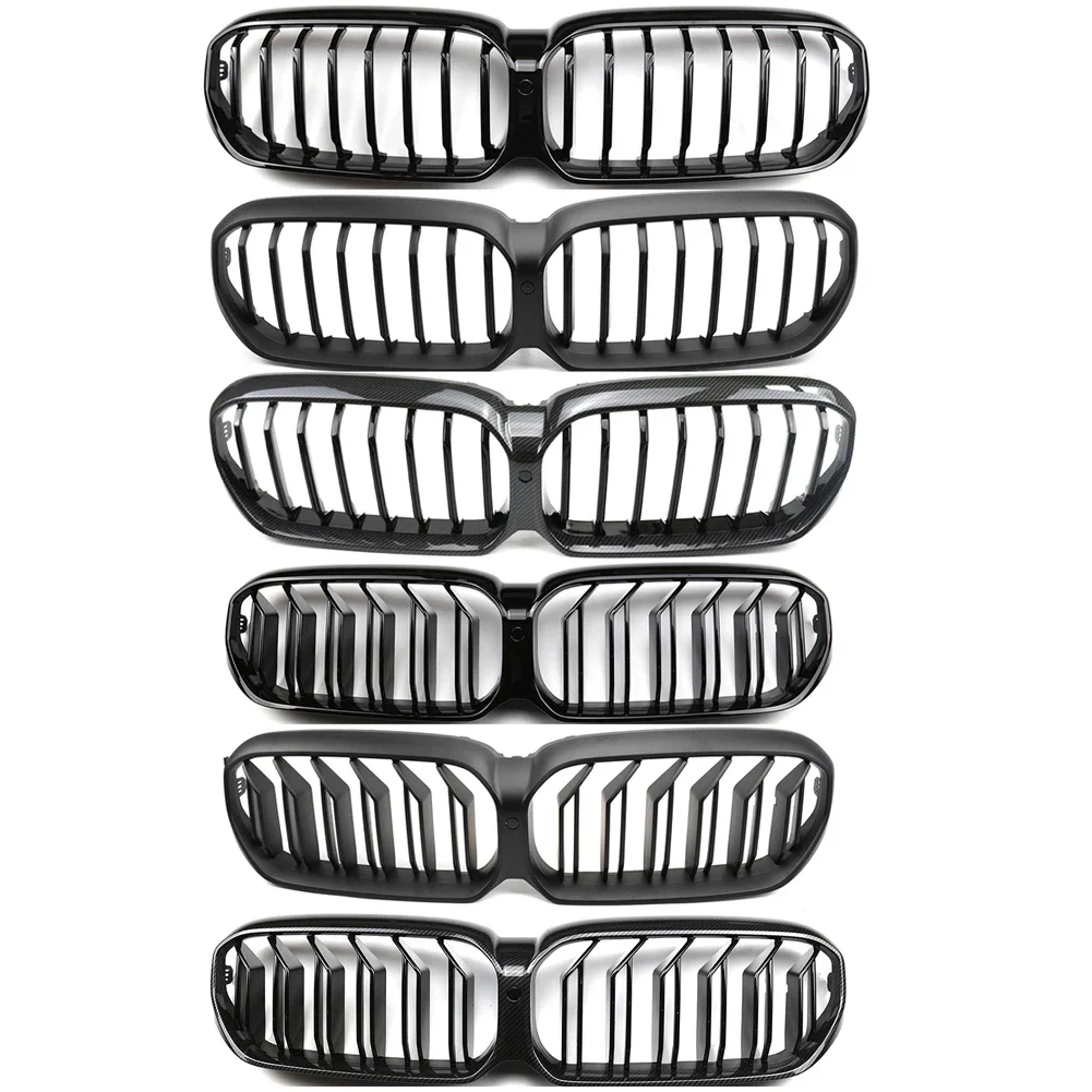 

Car Front Center Grille Sport Grilles Replacement ABS Fit For BMW 5 Series G30 G38 2021 2022