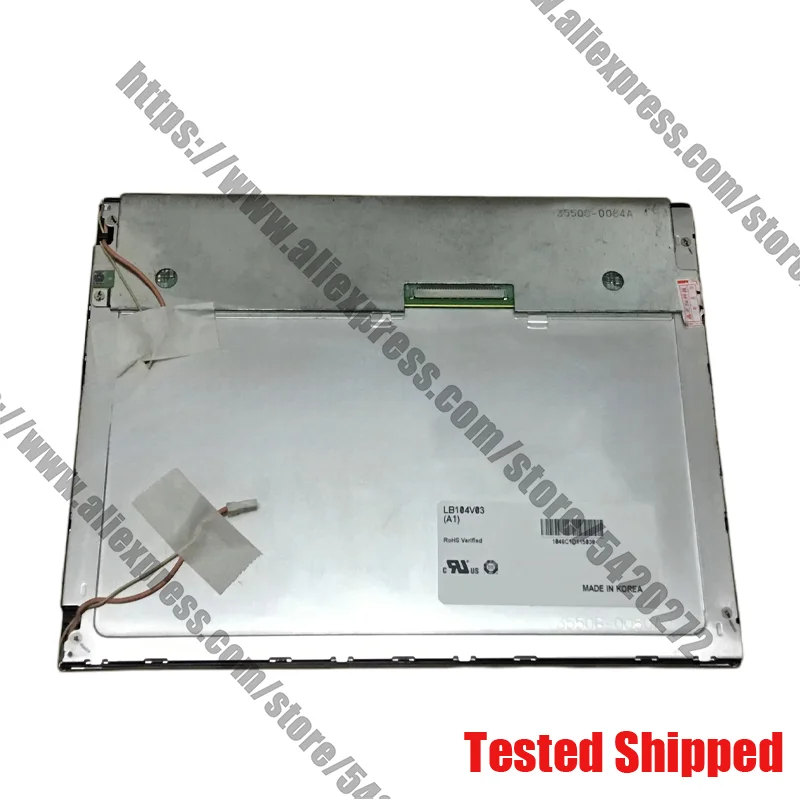 

100% оригинальный 10,4-дюймовый LB104V03(A1) LB104V03(TD)(01) тестовый ЖК-экран