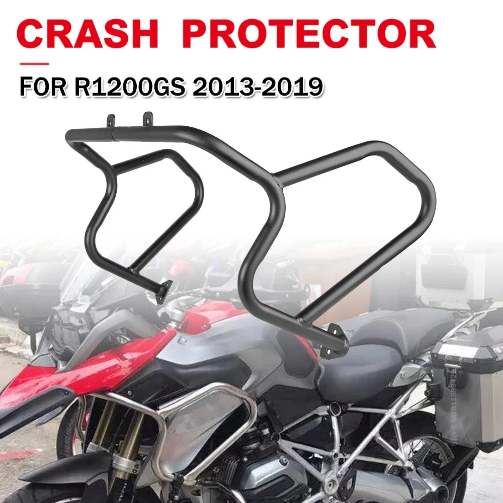 Motorcycle Crash Bar Bumper For BMW R1200GS R 1200 GS R1200 LC 2013-2017 2018 2019 Fairing Tank Guard Cover Engine Protection