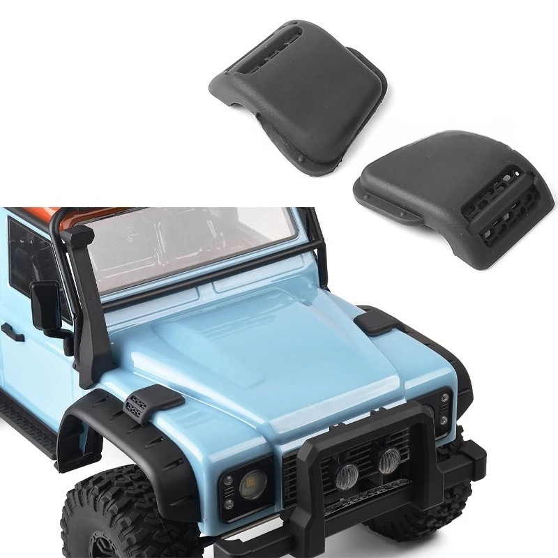 3D Printing Air Intake Grille Snow Cover for 1/8 RC Crawler Car MJX FOR H8H DEFENDER Accessories