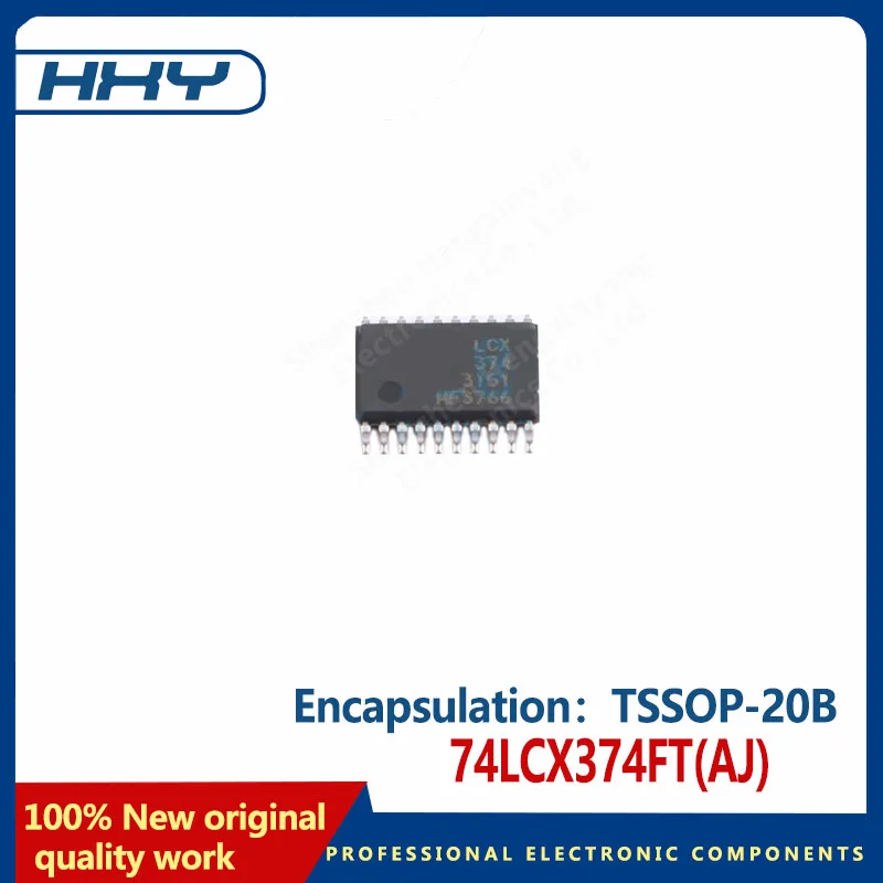 10pcs   74LCX374FT(AJ) Package TSOP-20B flip-flop chip