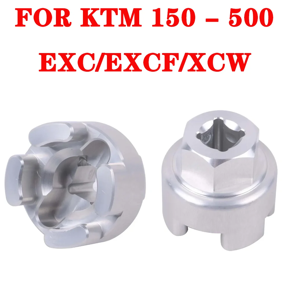 

Motorcycle Fork Cap Wrenchs Shock Absorber Repair Removal Tool Multifunctional Spanner For Husqvarna 150 - 501 TE FE 2024 2025