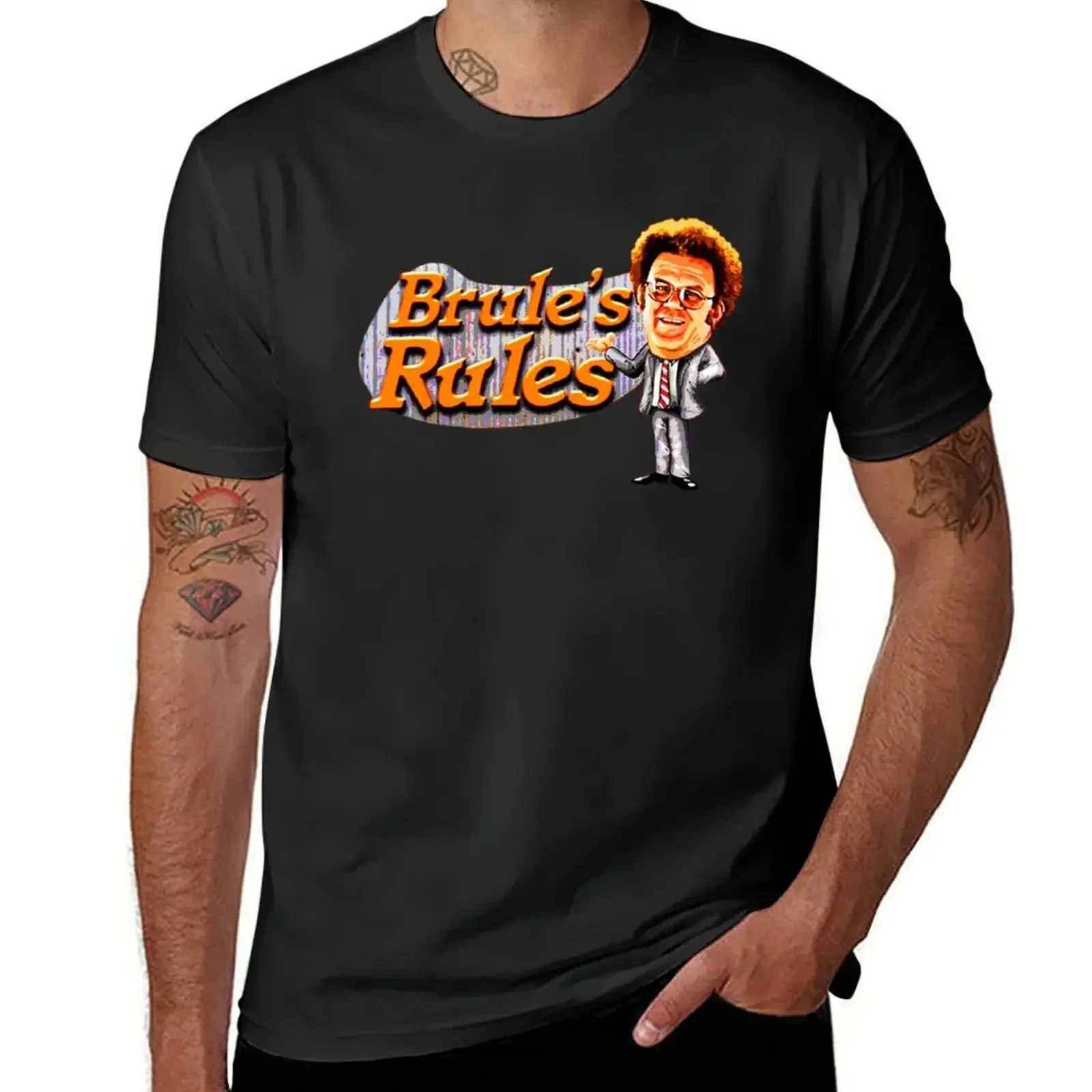 brules rules T-Shirt cute tops anime clothes shirts graphic tees quick-drying mens white t shirts