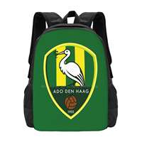 Green Yellow Stork Hot Sale Schoolbag Backpack Fashion Bags The Hague Ado Den Haag Logo Netherland