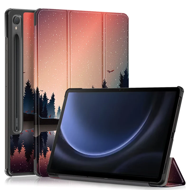 

Case For Samsung Galaxy Tab S10 FE Cover Folding Magnetic Hard Back Stand Shell For Galaxy Tab S10 FE 5G 10.9 inch Case Funda