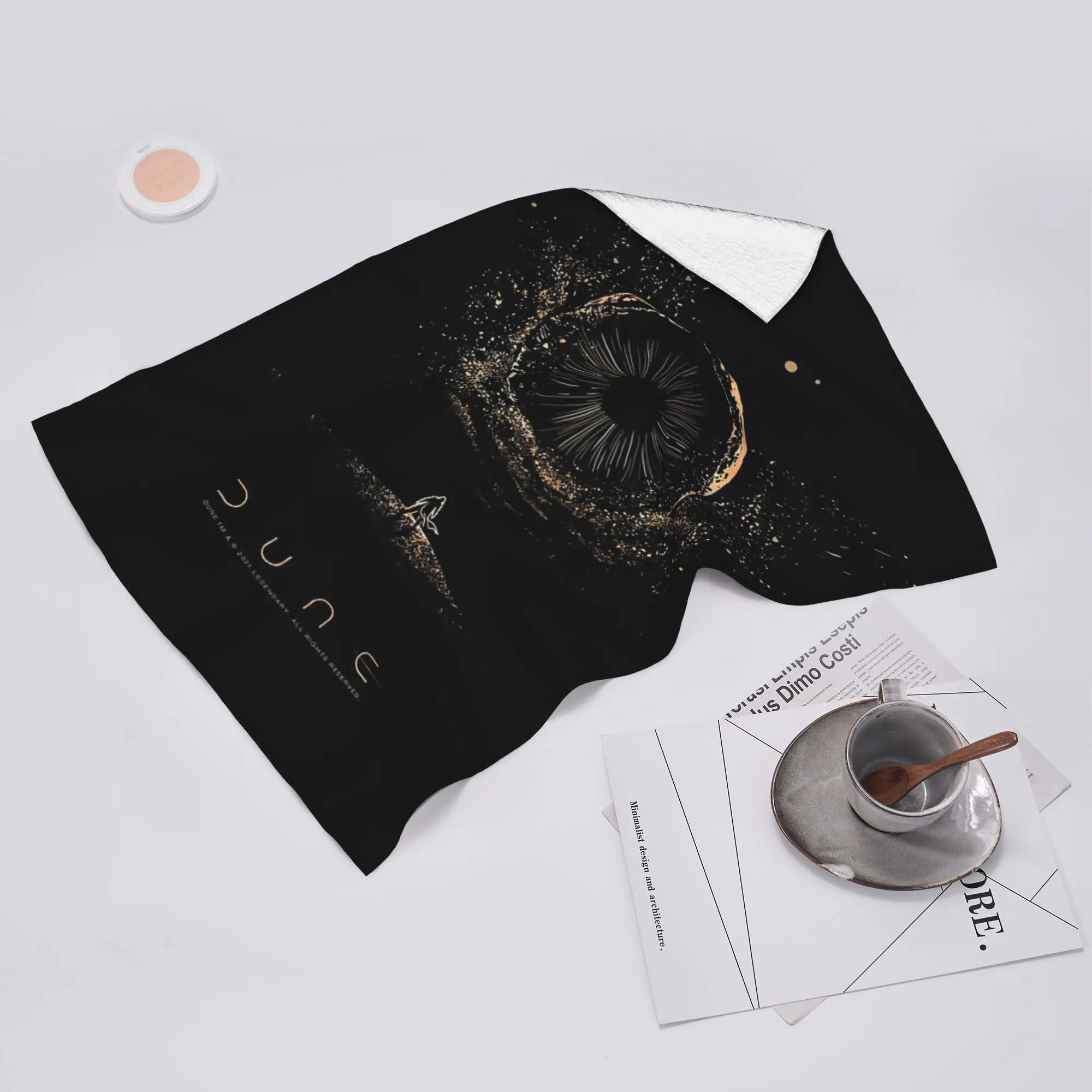 Custom Shai-Hulud The Sandworm Soft Face Towel Quick Dry Pool Bath Cotton Towels Absorbent Quick