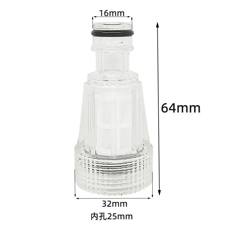 3/4" High Pressure Washer Water Filter Household Connector Inlet Connector Replacement Tool Water Pump Inlet Hose Garden Hose - view 4