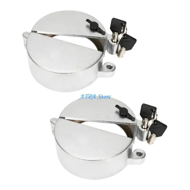 

U13C 2Pieces/Lot Reinforced Metal Protectors With Coordinating Locks
