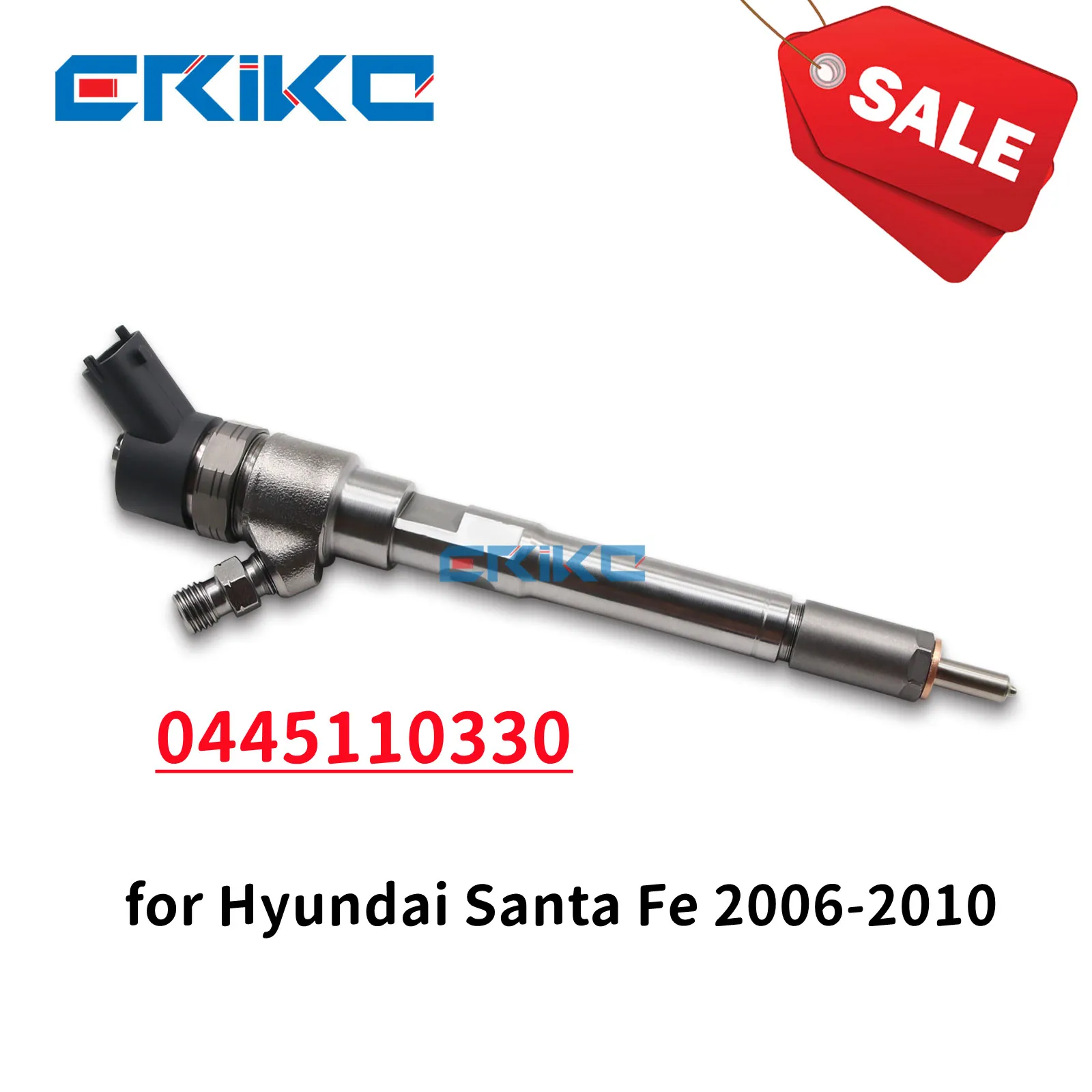 

0445110330 Auto Car Fuel Injector 0 445 110 330 Injector Diesel 0445110329 33800-27750 for Hyundai Santa Fe 2006-2010