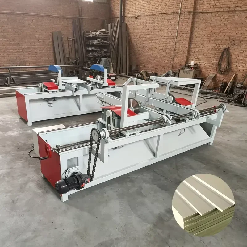 CE Certification CE Certification High Quality Automatic Double-End Bench Saw Woodentry Double-Saw Wood Cutting Machine