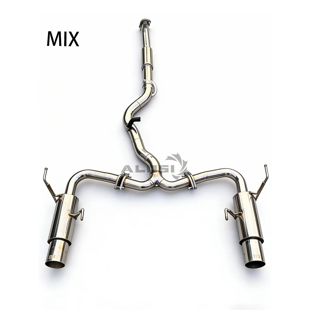 Automotive Exhaust System for Subaru Impreza WRX 2.0T 2007-2014  Cat back Exhaust Racing Enhancement sports car sound Auto Parts