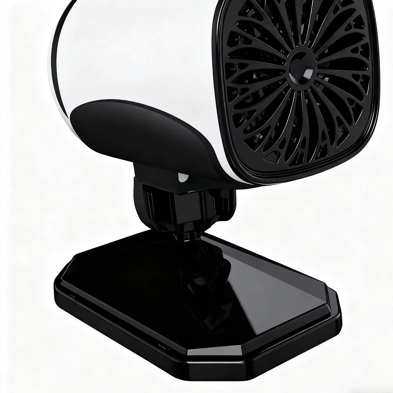 150W Car Heater 12V Defogger 360 Degree Rotation Small Plug in Windscreen Heater Fan for Truck Vehicle Sedan Pickup Scooter