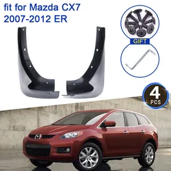 2x for Mazda CX7 CX-7 CX 7 2007 2008 2009 2010 2011 2012 ER Mudguards Fender MudFlaps Front Guard Splash Car Styling Accessories