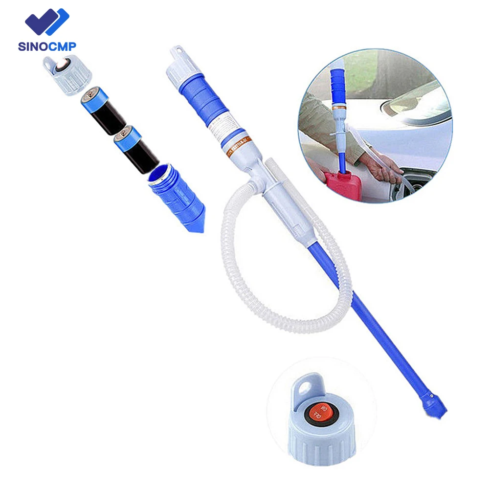 

1pc Universal Electric Liquid Oil Transfer Pump Water Pump Gasoline Diesel Transfer Sucker Hand Pump Universal Car Tool
