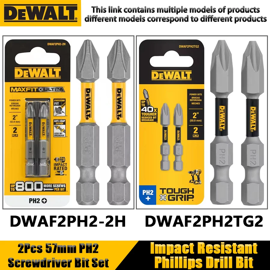Dewalt 2Pcs 57Mm PH…