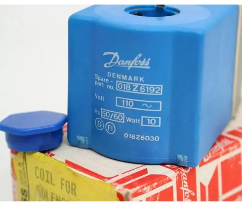 

018Z6192 Катушка для электромагнитного клапана 110 В 50/60 Гц 10 Вт 018Z6730 BE110CS DIN Лопата Напряжение питания переменного тока 110 В