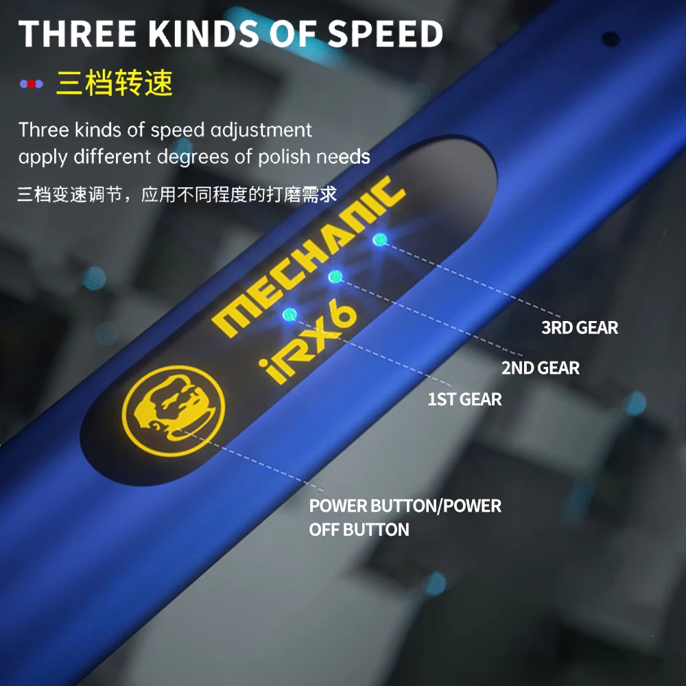 Monteur Irx6 Elektrische Slijpen Pen Met Verstelbare Tandwielen Voor Mobiele Telefoon Ic Chip Diy Jade Carving Slijpen En Polijsten Tool