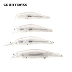 Countbass 10Pcs Magnet System Sinking Blank Hard Lures 80mm/3.2