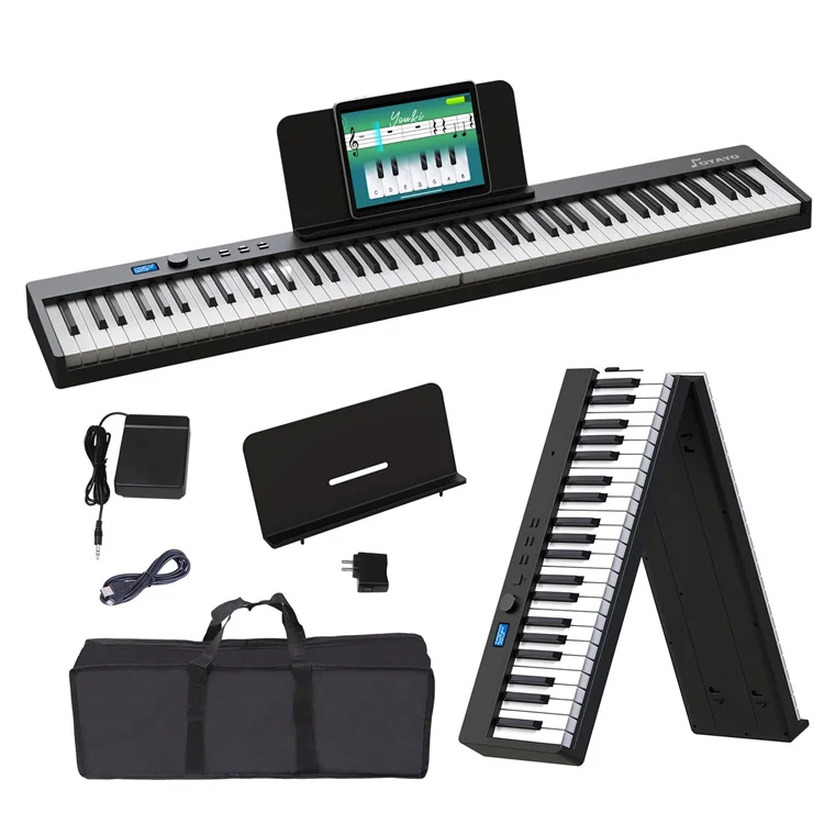 new Musical Instrument Digital Folding Portable Electronic Piano 88-Key Keyboard
