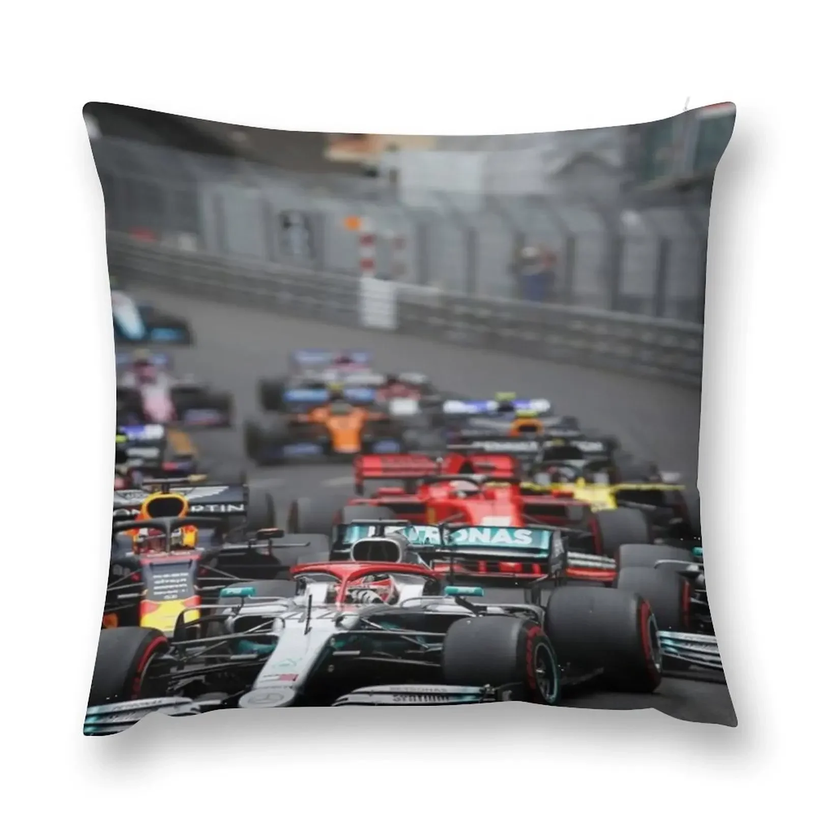 F1 Race Start Throw Pillow Custom Cushion Luxury Cushion Cover covers for pillows pillow