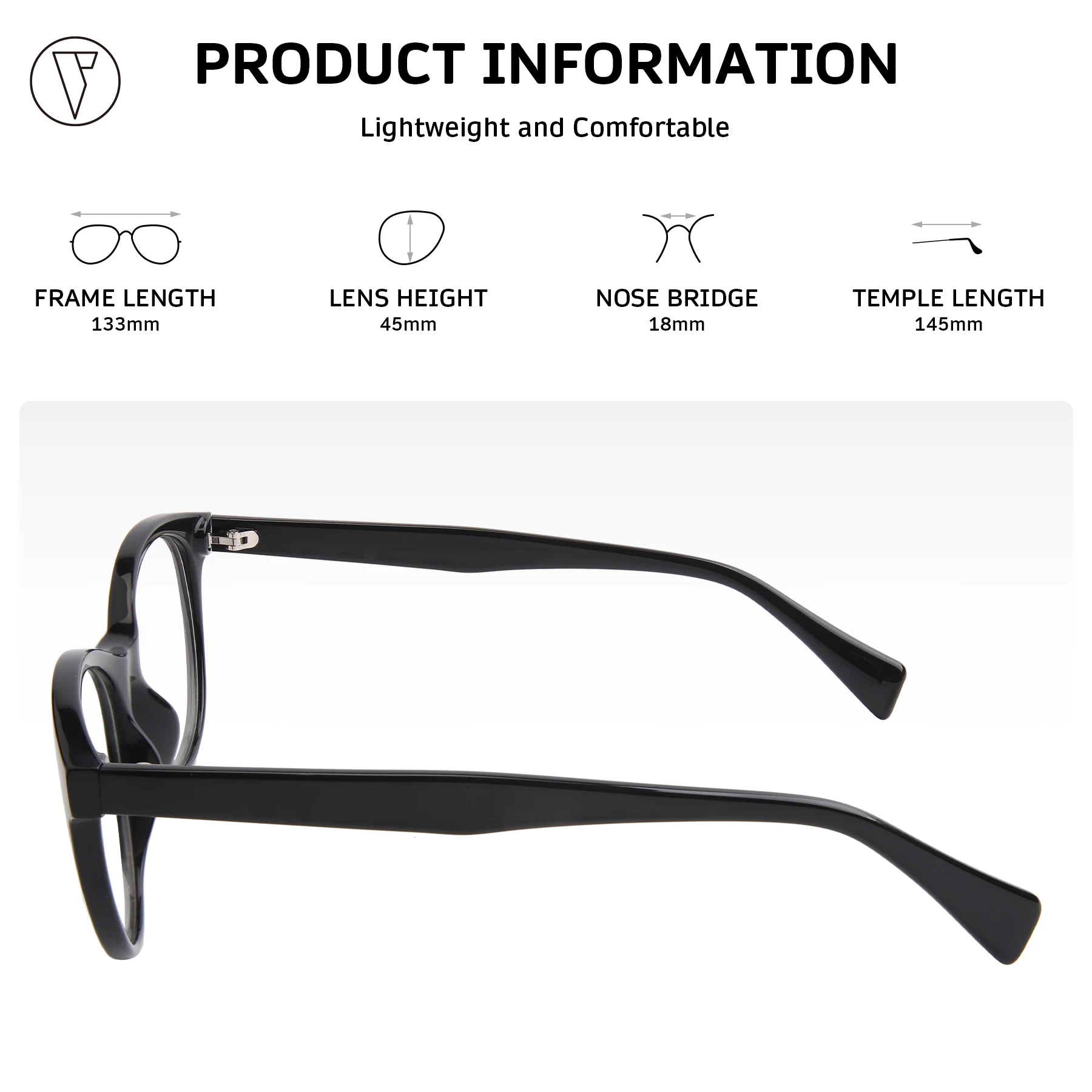 نظارات شمسية/نظارات طبية مخصصة من ONDEX، عدسات مستقطبة أنيقة UV400، عدسة فوتوكروميك، طاقة شخصية-1.00 إلى-8.50