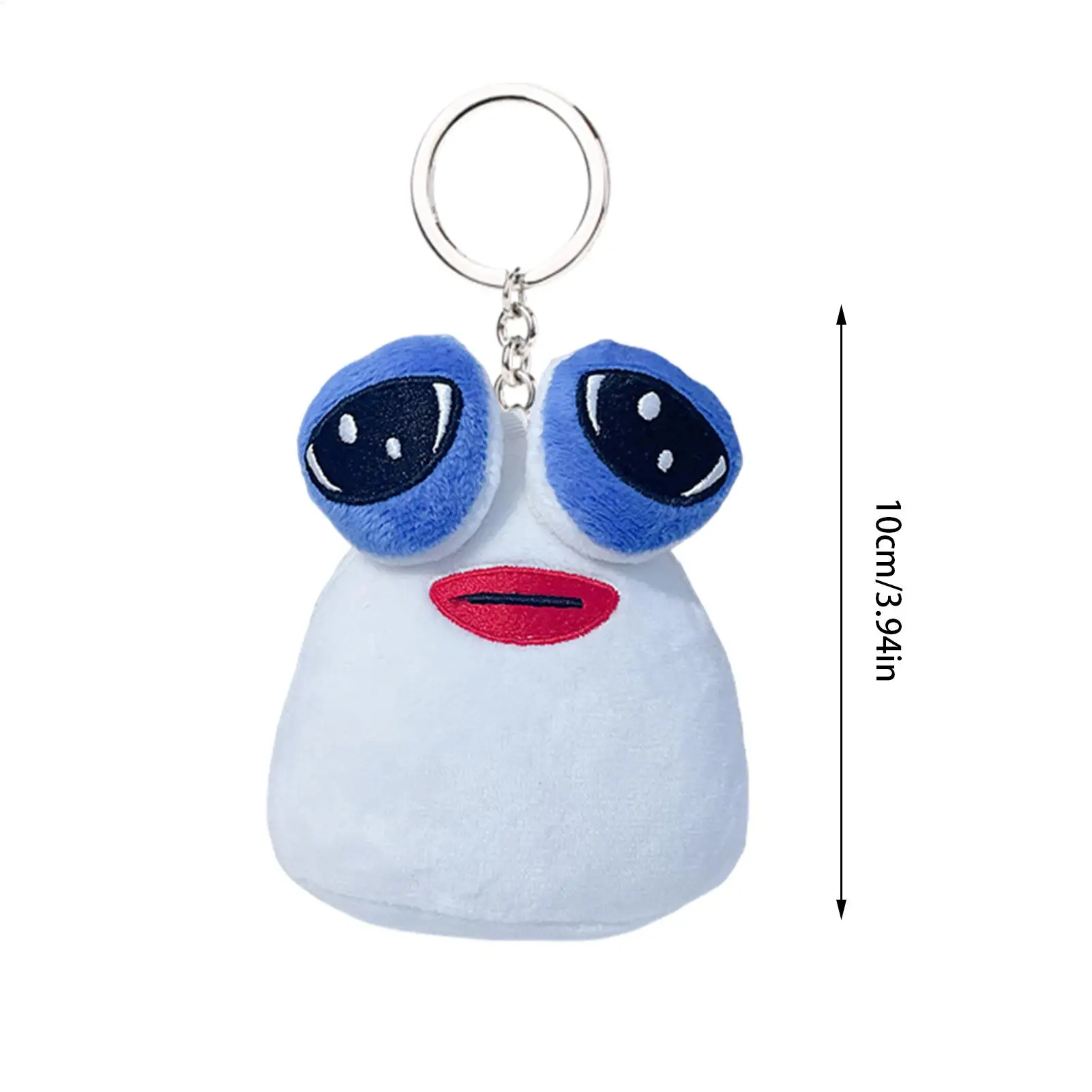 Abalorio para bolso de felpa, llavero con colgante de mochila alienígenas, colgante de moda de 3,9 pulgadas, juego de decoración para fanáticos, niños, niñas, hombres y mujeres para bolso