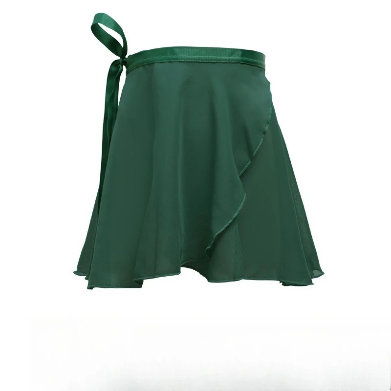 Ballet Wrap One Piece Chiffon Dance Skirt Tie Waist Sheer For Daily Practice Training Performance Flowy Lightweight Dancewear view 6