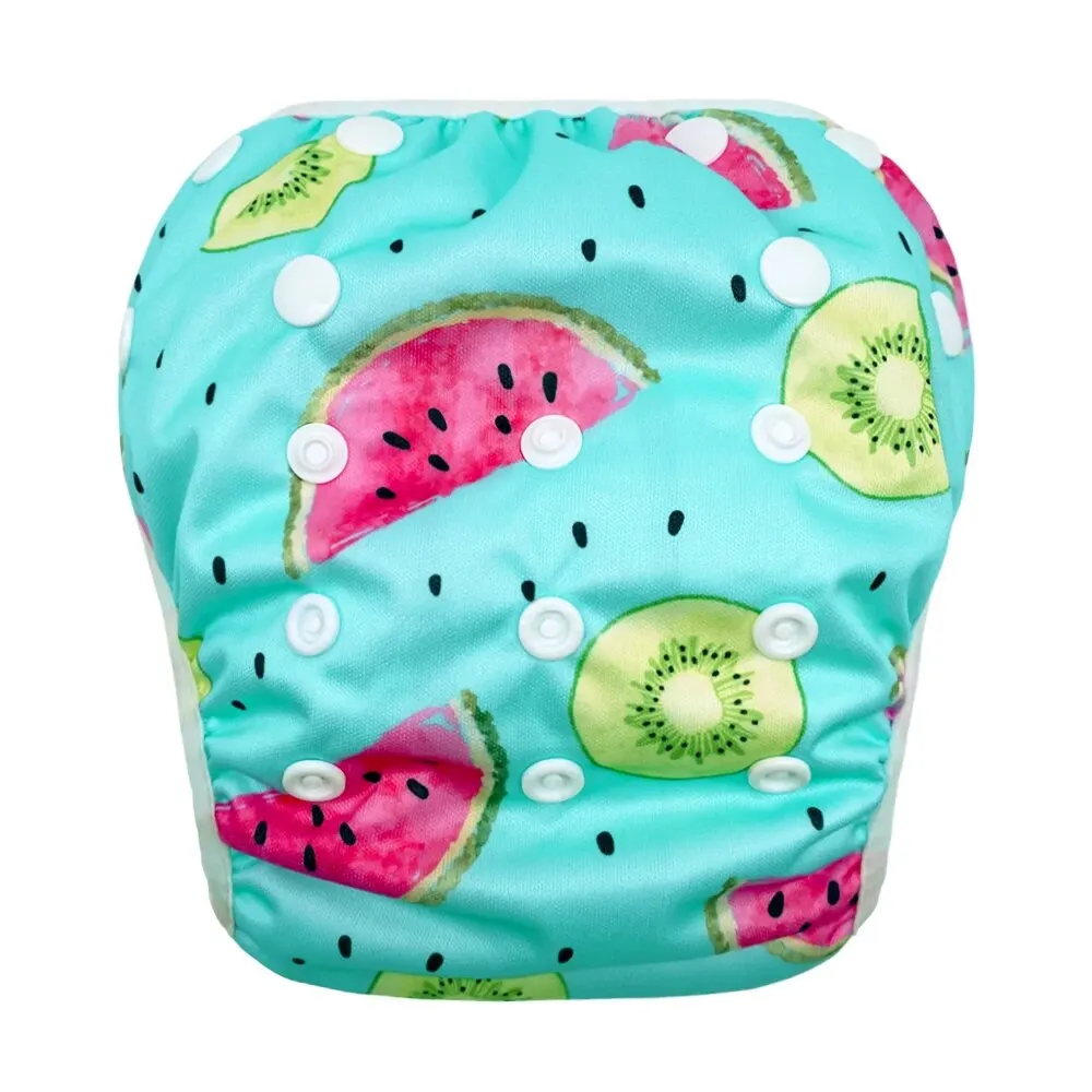 1PC Baby Summer Reusable Adjustable Cloth Diapers Pool Pant Swimming Cover Washable Baby Nappy Swim Diaper